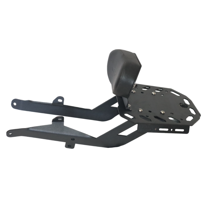 Carrier with backrest - Highness (Motocare)