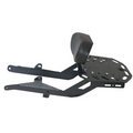 Carrier with backrest - Highness (Motocare)