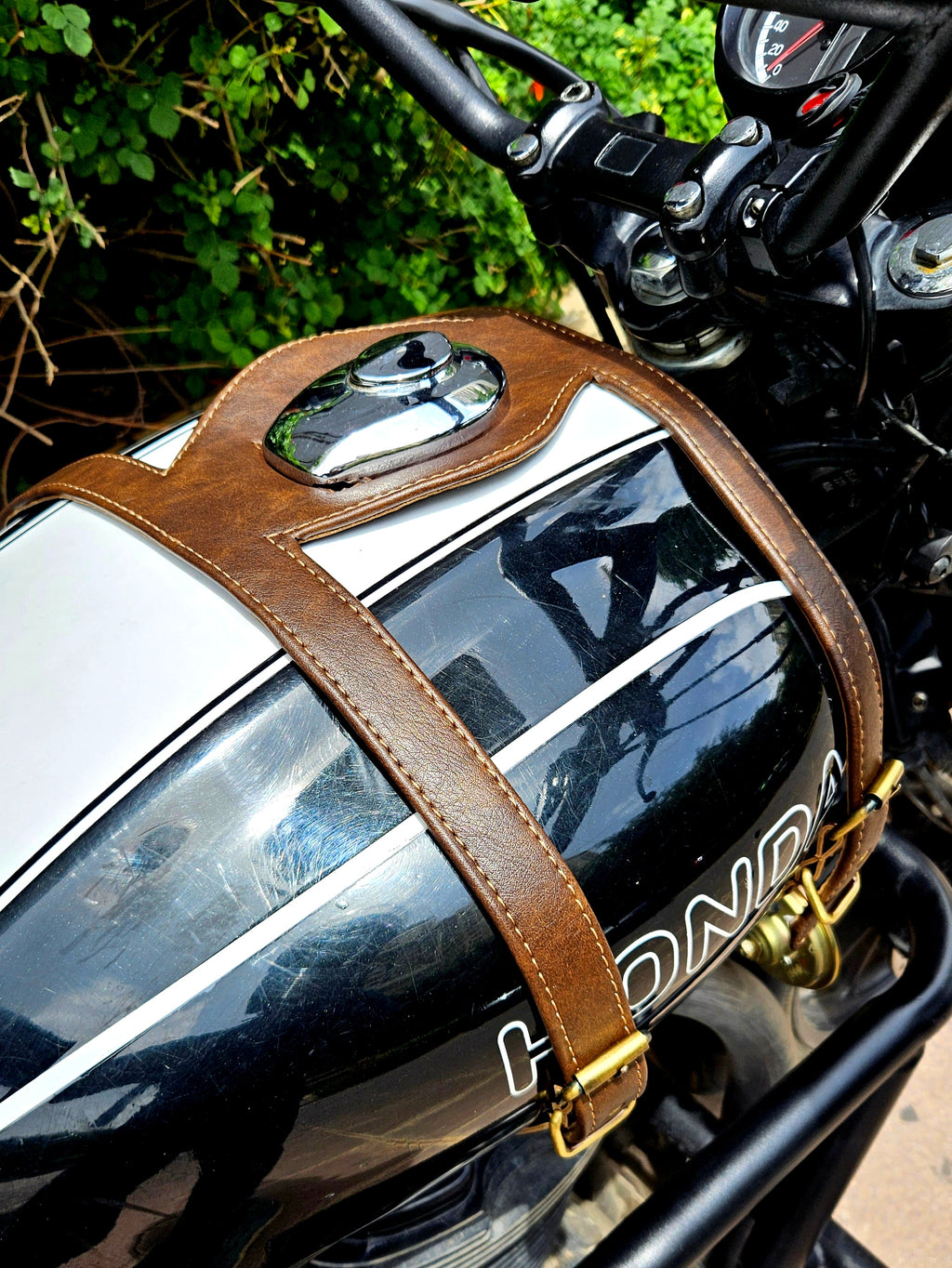 Premium Fuel tank strap for Honda CB350RS & Highness