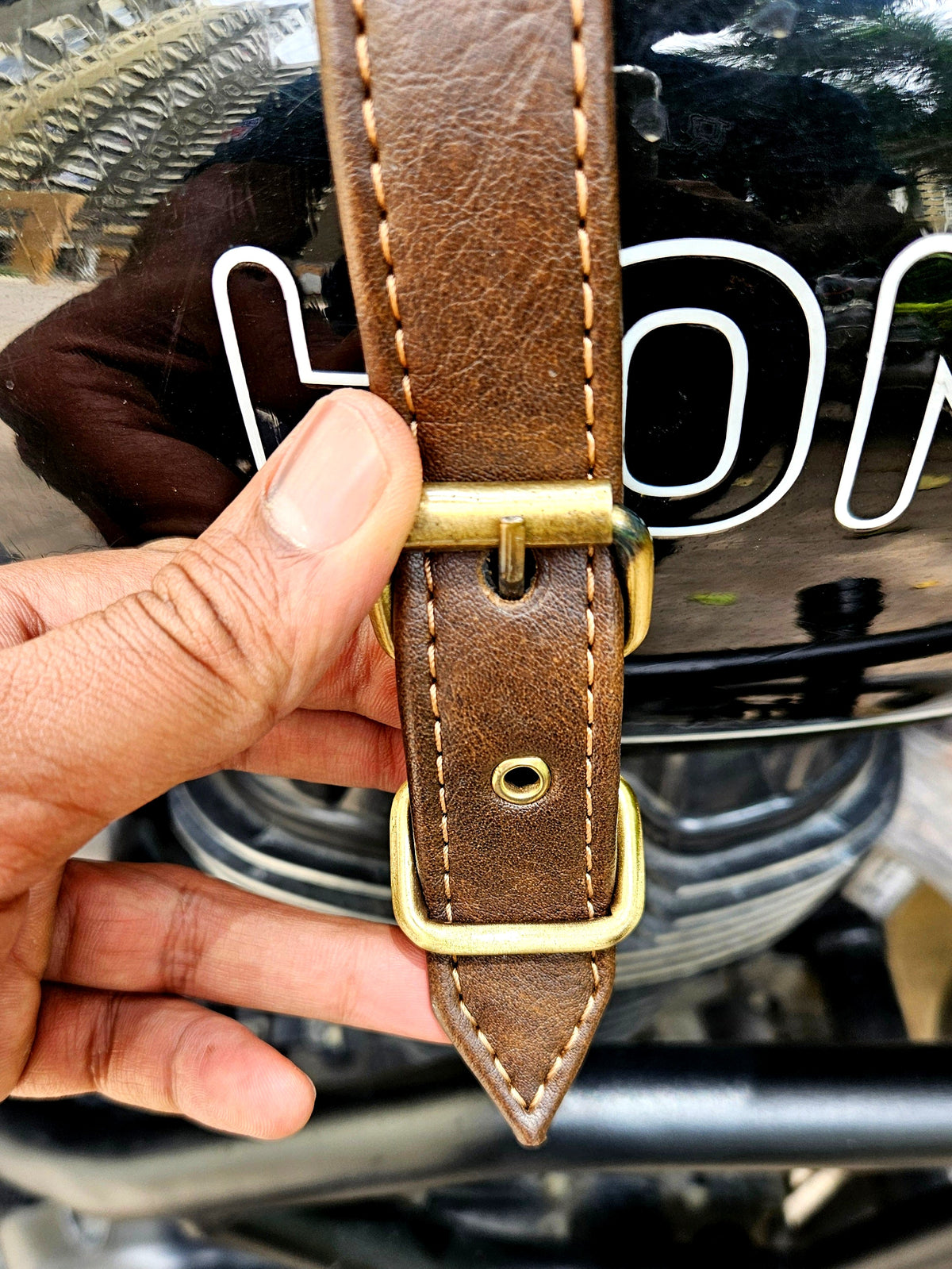 Premium Fuel tank strap for Honda CB350RS & Highness