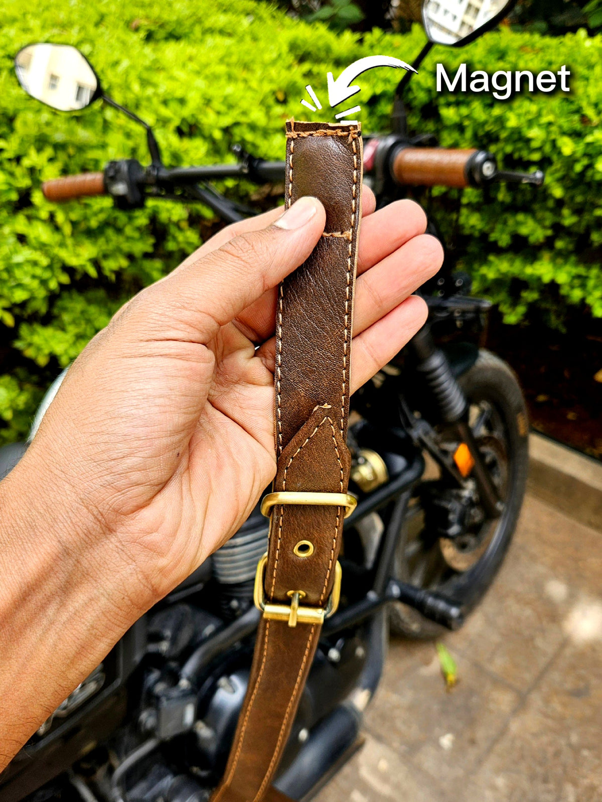 Premium Fuel tank strap for Honda CB350RS & Highness
