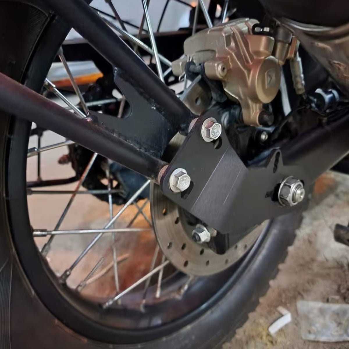 Rear tyre hugger - Universal