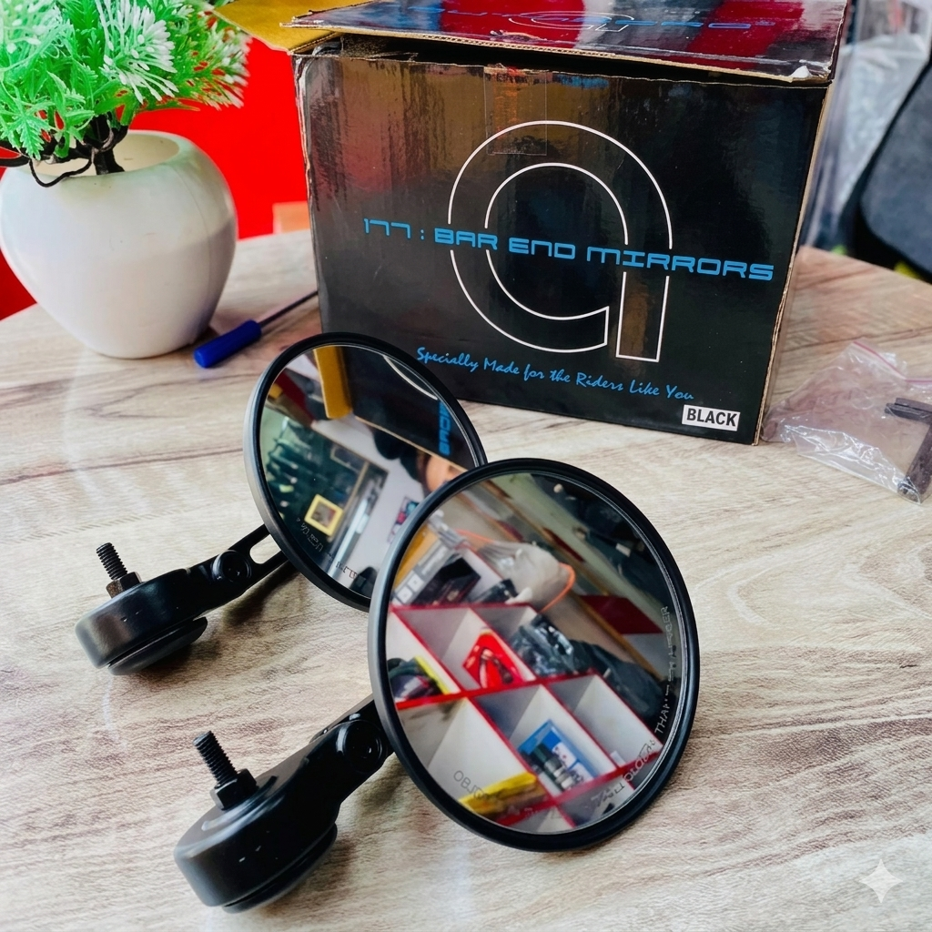 Bar end mirrors - Autobird